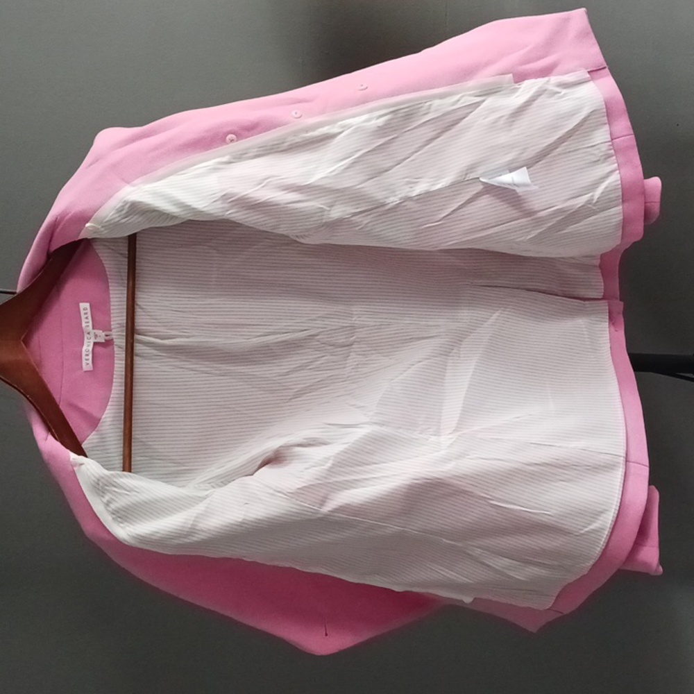 Veronica Beard Miller Dickey Blazer Pink | size 4 - Picture 6 of 11